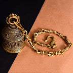 Brass Superfine Lakshmi Wall Hanging Temple Bell Vedansh Craft