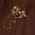 Brass Ethnic Hanging Peacock Diya Vedansh Craft