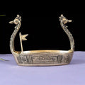 Brass Swan Boat Showpiece (6.5 Inch) Vedansh Craft