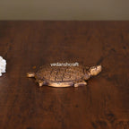 Brass Tortoise Figuruine Vastu/Feng Shui (0.5 Inch) Vedansh Craft