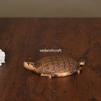 Brass Tortoise Figuruine Vastu/Feng Shui (0.5 Inch) Vedansh Craft