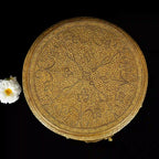 Brass Ethnic Chowki (5 Inch) Vedansh Craft