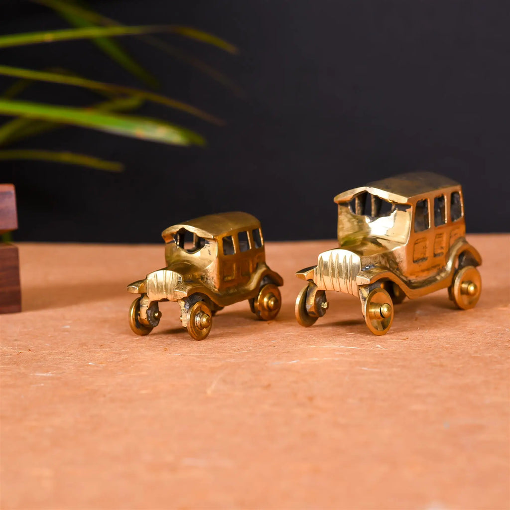 Brass Vintage Car Set Vedansh Craft