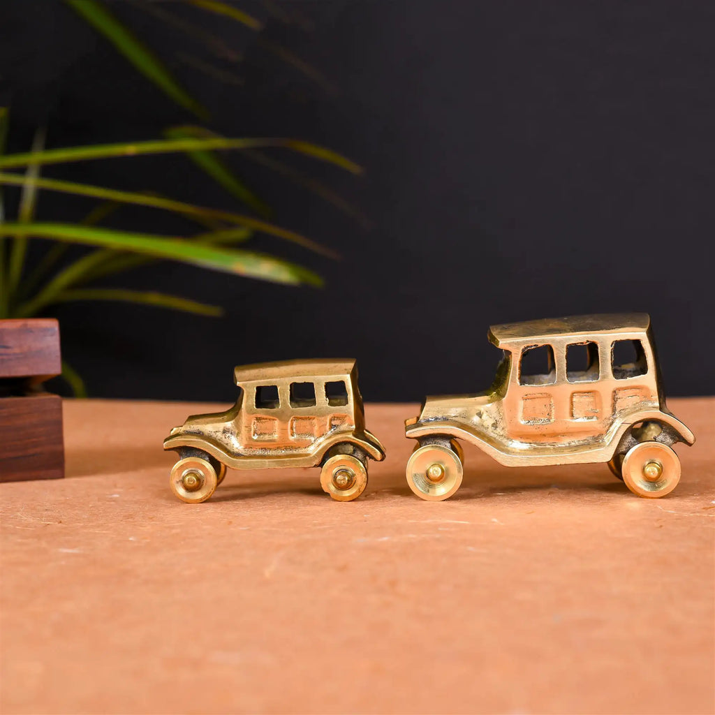 Brass Vintage Car Set Vedansh Craft
