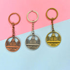 Tajmahal Keychain Pack Of Three (3.5 Inch) Vedansh Craft