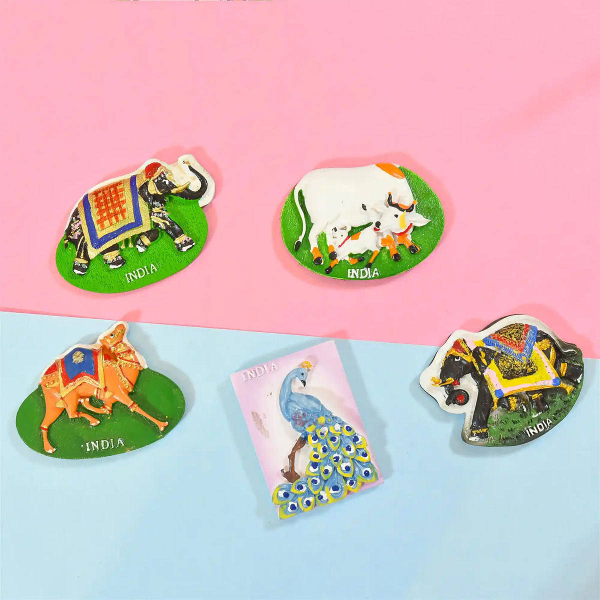 Polyresin Fridge Magnet Pack Vedansh Craft