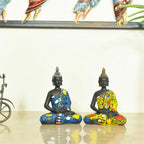 Polyresin Buddha Meditation Statue Set Vedansh Craft