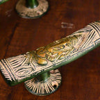 Brass Ganesha Door Handle Pair (10.5 Inch) Vedansh Craft