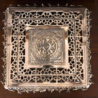 Brass Chowki With 40 Hanging Bells (5 Inch) Vedansh Craft