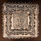 Brass Chowki With 40 Hanging Bells (5 Inch) Vedansh Craft