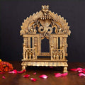 Brass Superfine Sheshnag Singhasan With Prabhavali Craft (9 Inch) Vedansh Craft
