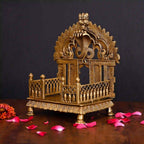 Brass Superfine Sheshnag Singhasan With Prabhavali Craft (9 Inch) Vedansh Craft