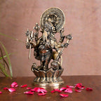 Brass Shubha Drishti Standing Ganesha Idol (9 Inch) Vedansh Craft