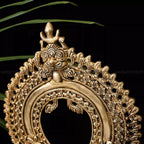 Brass Singhasan With Prabhavali Craft Vedansh Craft