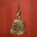 Brass Superfine Wall Hanging Temple Bell (33.5 Inch) Vedansh Craft