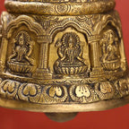 Brass Superfine Wall Hanging Temple Bell (33.5 Inch) Vedansh Craft