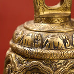 Brass Superfine Wall Hanging Temple Bell (33.5 Inch) Vedansh Craft