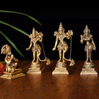 Brass Ram Darbar Idol Set Vedansh Craft