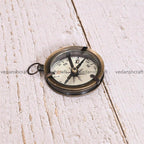 Brass Pocket Compass Antique (3.2 Inch) Vedansh Craft