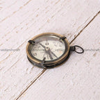 Brass Pocket Compass Antique (3.2 Inch) Vedansh Craft