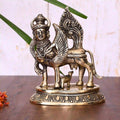 Brass Kamdhenu Cow With Calf Idol Vedansh Craft