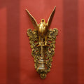 Brass Parrot Wall Hanging With Bell (16 Inch) Vedansh Craft