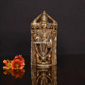 Brass Superfine Tirupati Balaji/Venkateshwar Idol Wall Hanging (7.5 Inch) Vedansh Craft