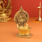 Brass Ashtalakshmi Diya (7 Inch) Vedansh Craft