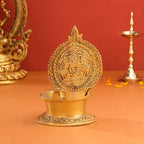 Brass Ashtalakshmi Diya (7 Inch) Vedansh Craft