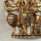 Brass Shubha Drishti Ganesha Wall Hanging (9 Inch) Vedansh Craft