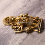 Brass Shubha Drishti Ganesha Wall Hanging (9 Inch) Vedansh Craft