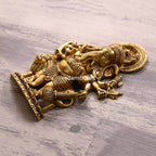 Brass Shubha Drishti Ganesha Wall Hanging (9 Inch) Vedansh Craft