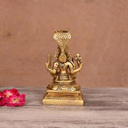 Brass Sitting Karumari Amman Idol (6 Inch) Vedansh Craft