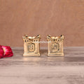 Brass Tulsi Diya Pair (1.9 Inch) Vedansh Craft