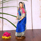 Handmade Rajasthani Doll In Banarasi Saree (10.5 Inch) Vedansh Craft