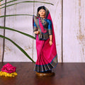Handmade Rajasthani Doll In Banarasi Saree (10.5 Inch) Vedansh Craft