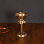 Brass Akhand Lotus Diya Vedansh Craft