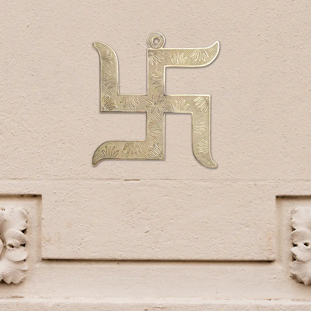 Brass Swastik Wall Hanging Vedansh Craft