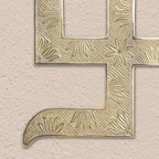 Brass Swastik Wall Hanging Vedansh Craft