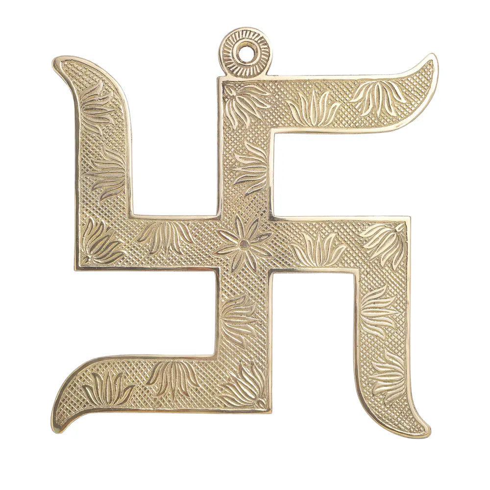 Brass Swastik Wall Hanging Vedansh Craft