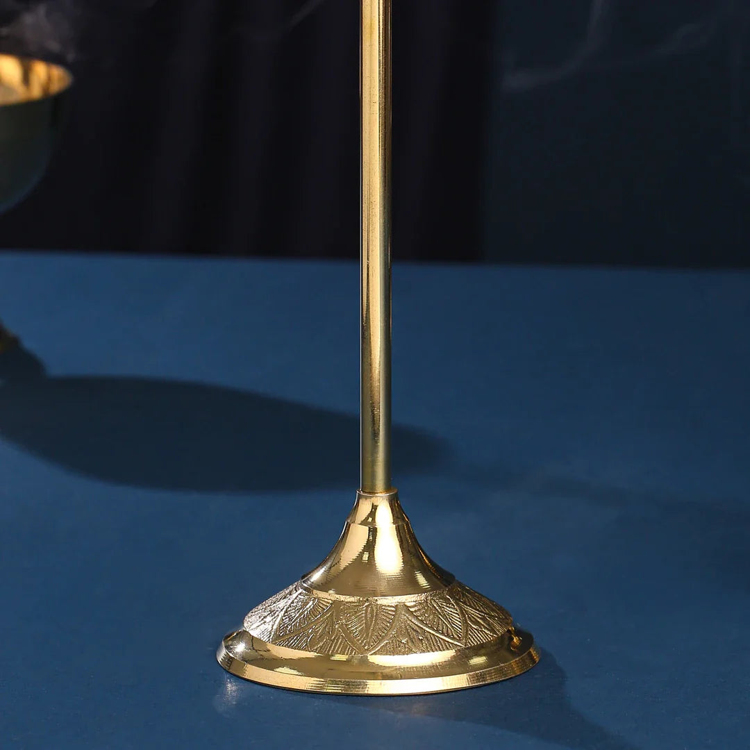 Brass Sacred Trishul (10.5 Inch) Vedansh Craft