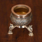 Brass Ganga Kalash with Stand – 4.5 Inch | Sacred Puja Vessel Vedansh Craft