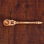 Copper Pooja Ahuti Spoon (5.5 Inch) Vedansh Craft