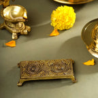 Brass Pooja Chowki (3.5 Inch) Vedansh Craft