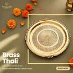Brass Thali Vedansh Craft