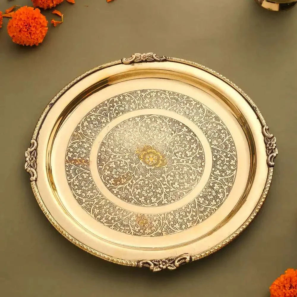 Brass Thali Vedansh Craft