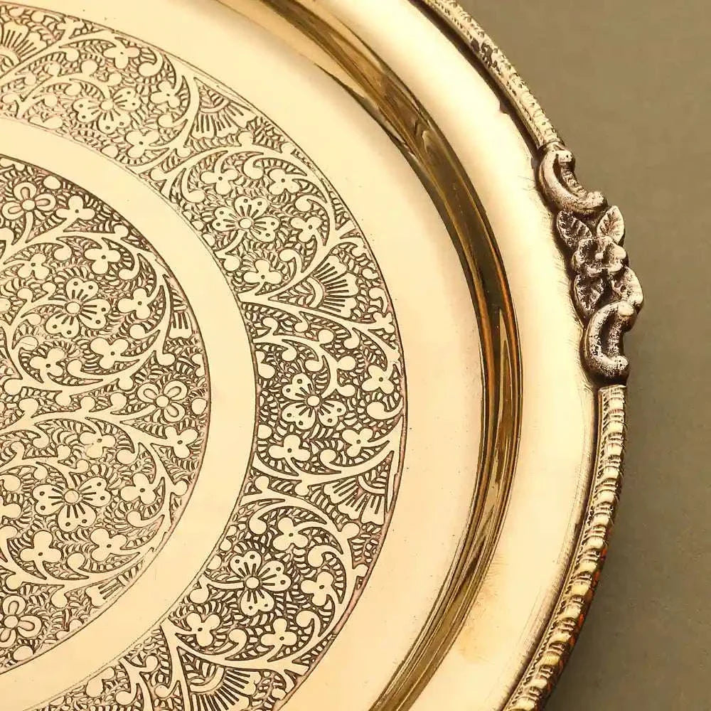 Brass Thali Vedansh Craft