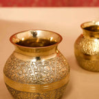 Brass Royal Pooja flower Kalash Vedansh Craft