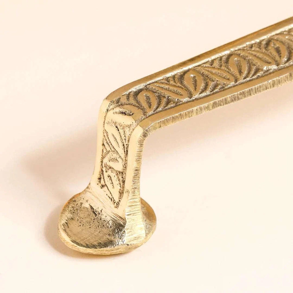 Brass Dhoop Aarti Spoon (11 Inch) Vedansh Craft