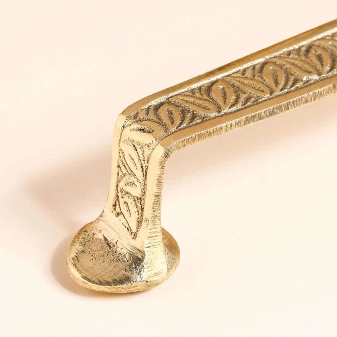 Brass Dhoop Aarti Spoon (11 Inch) Vedansh Craft